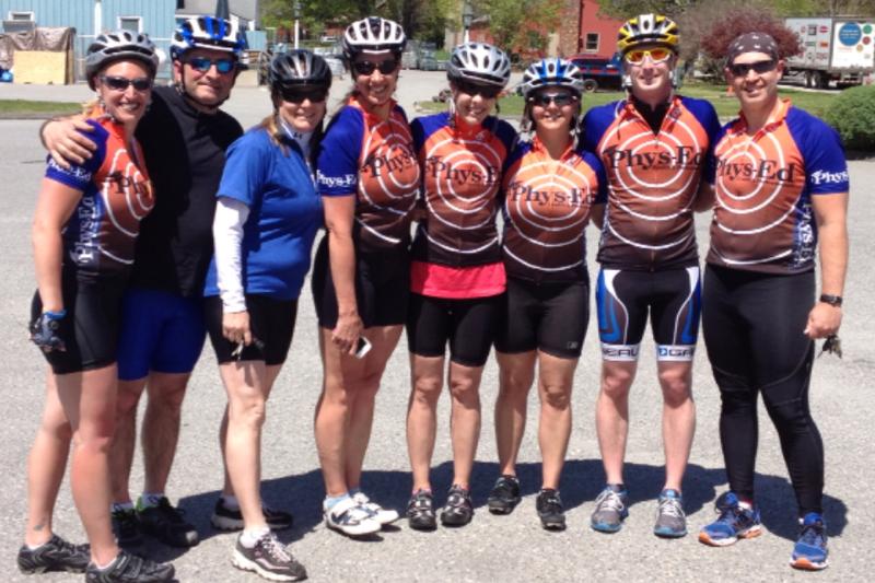 Cycling group to Millerton